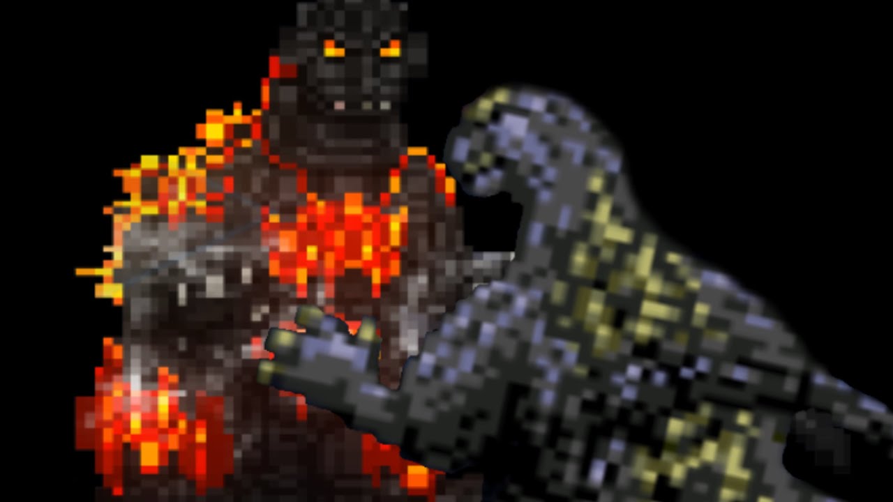 Godzilla 60’s VS Burning Godzilla (Godzilla Omniverse - Monster)