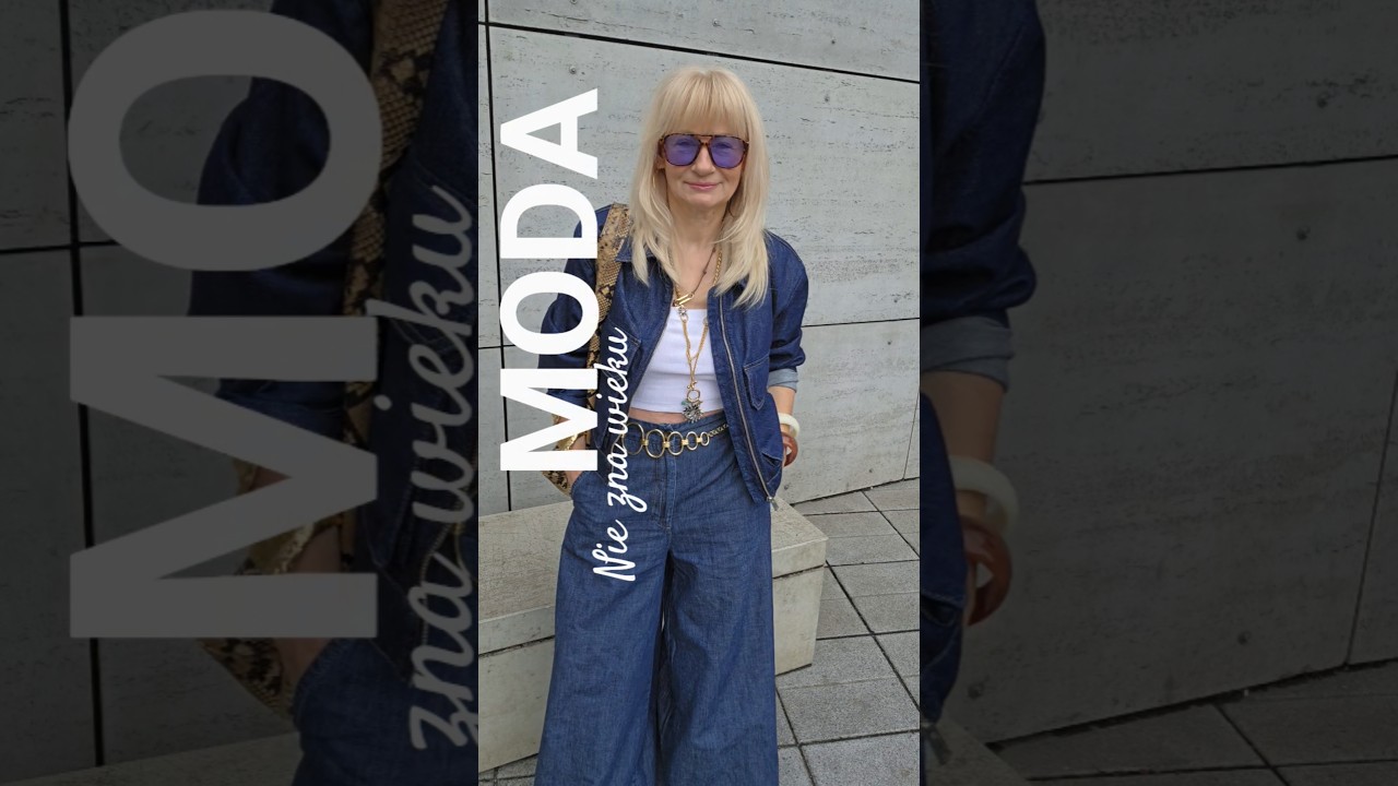 🌟 Moda nie zna wieku #szafiarkadorka #fashioninspo #fashionover30 #modapo40 #modapo50 #fashionover40