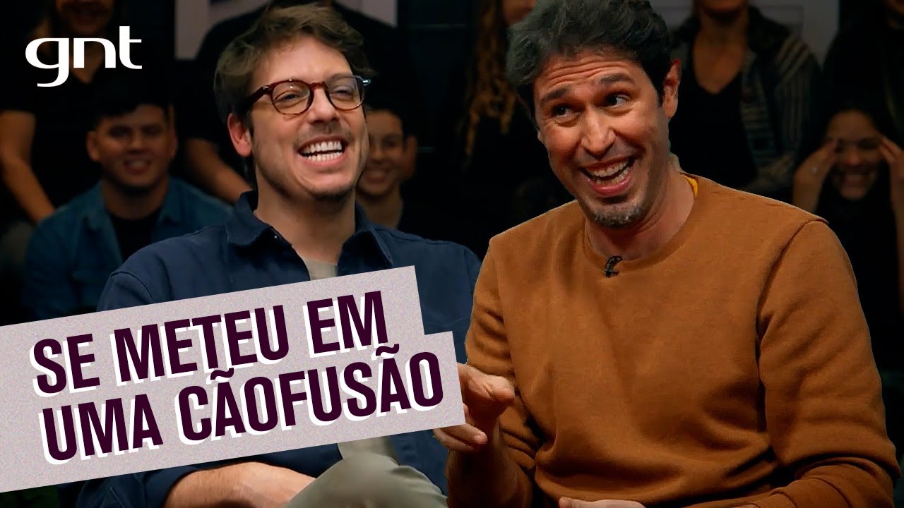 Anderson Bizzocchi fez um SEQUESTRO REL&Acirc;MPAGO | Que Hist&oacute;ria &Eacute; Essa, Porchat | GNT