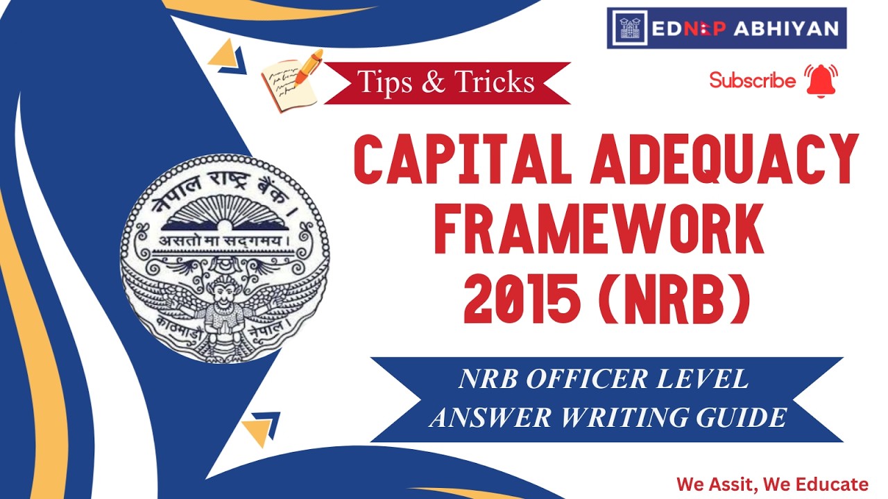 Capital Adequacy Framework 2015 (NRB)| Why Capital Adequacy Exists?|NRB Officer Level Answer Writing