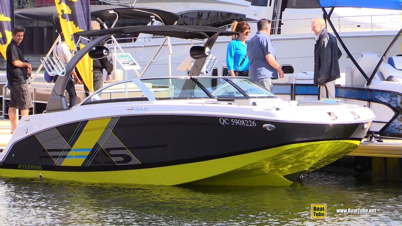 2017 Four Winns HD 220 Motor Boat - Walkaround - 2017 Montreal In Water Boat Show
