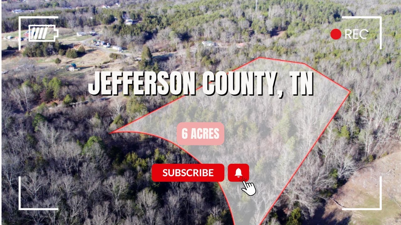 6 Acres in Jefferson County, TN–Rock Features–Cherokee Reservoir–Jefferson City-Knoxville - Overview
