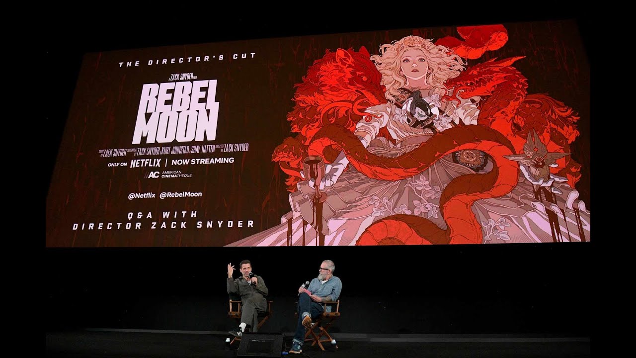 REBEL MOON DIRECTOR'S CUT Screening Q&A - Zack Snyder