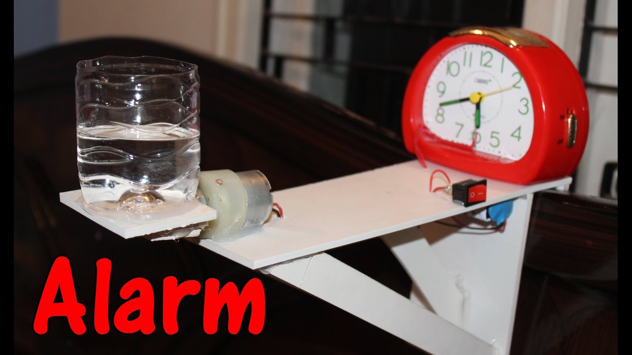 How to make a Alarm Guaranteed To Get You Out Of Bed - Funny Alarm!!