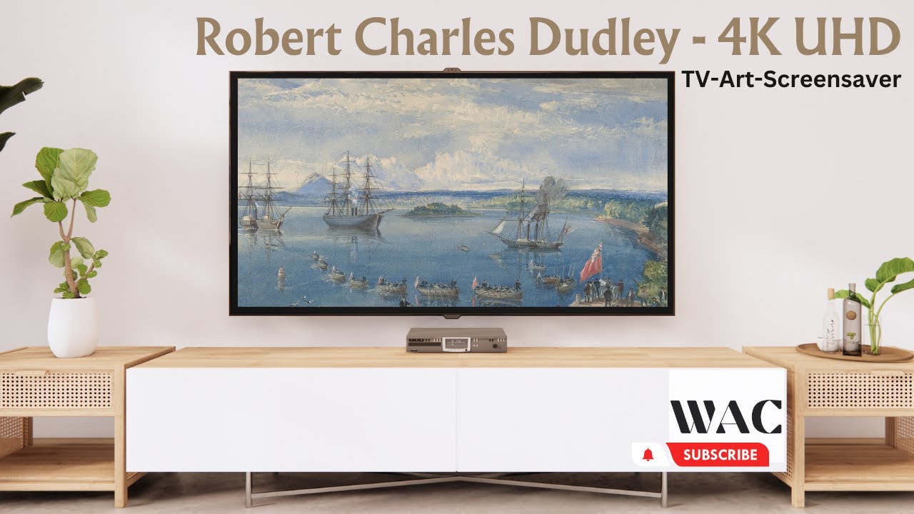 4K UHD | TV Art Screensaver | Turn your TV into Wall Art | Robert Charles Dudley Slideshow| No Sound