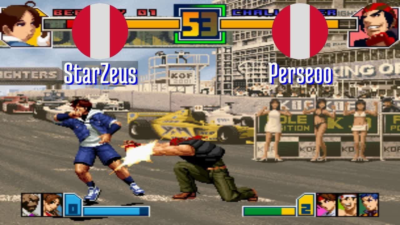 FT10 @kof2001: StarZeus (PE) vs Perseoo (PE) [King of Fighters 2001 Fightcade] Jan 8