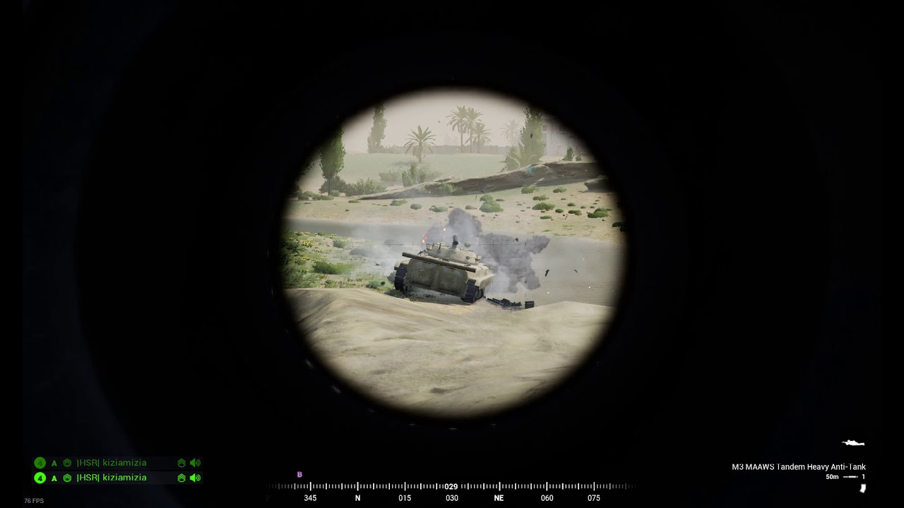 Squad BMP destroyed |  M3 MAAWS Heavy anti-tank infantry hits