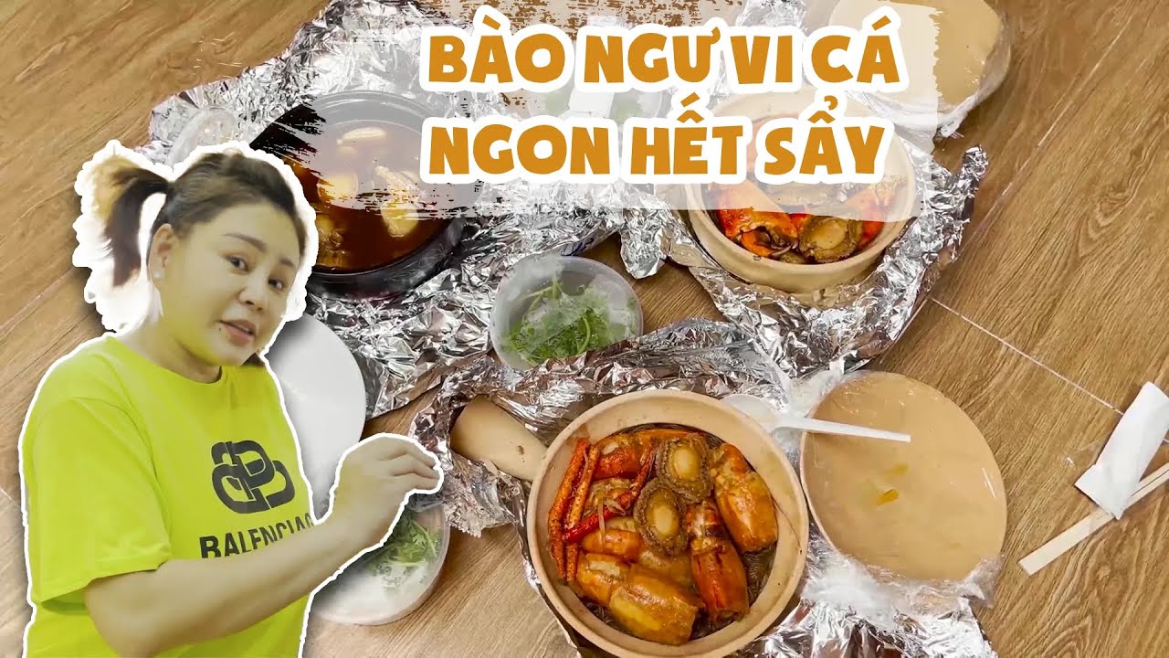 Lê Giang đập thùng bào ngư vi cá Ông Xủi khổng lồ siêu to cho cả nhà