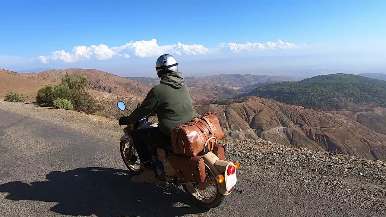 Le MAROC par Vintage Rides | Reconnaissance trip moto en Royal Enfield