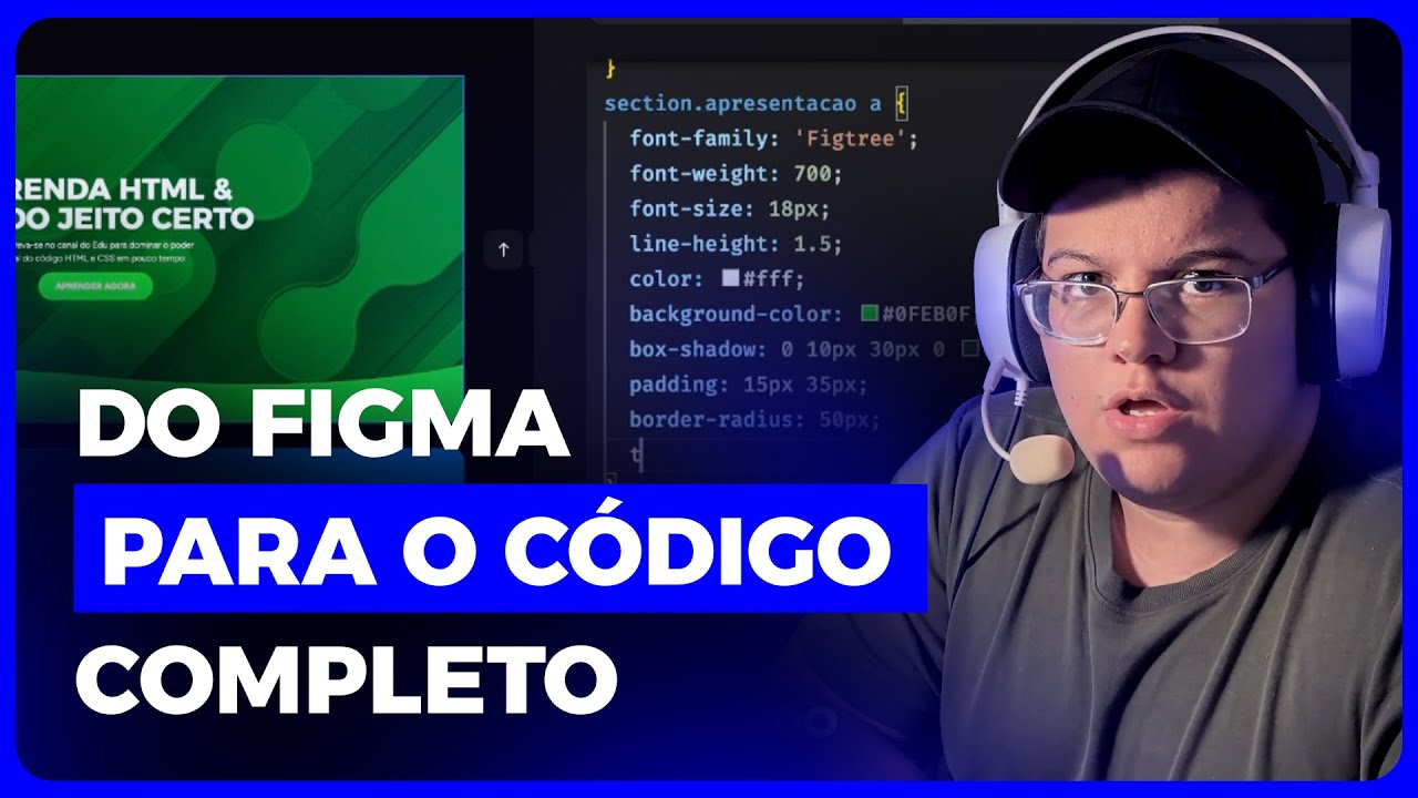 Criando um Site no Figma e Convertendo Para HTML e CSS