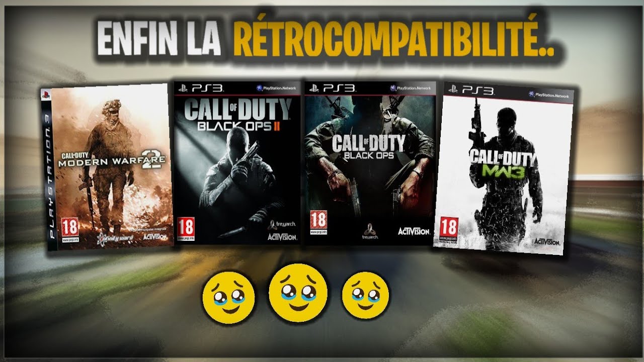 Call of Duty PS3 : Enfin R&eacute;trocompatible sur Nouvelle Console Playstation..(Explications)