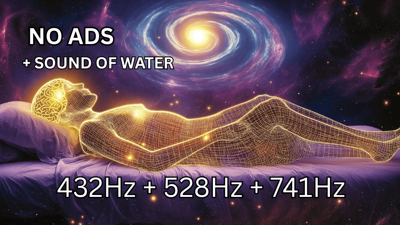 432Hz + 528Hz + 741Hz  The Deepest Healing Sleep No Ads