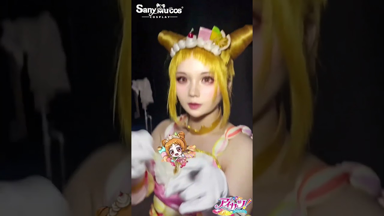 🎀🍰Aikatsu! Cosplay Ichigo Hoshimiya Pisces Dress Cosplay Costume Showcase🎀🍰 #sanymucos