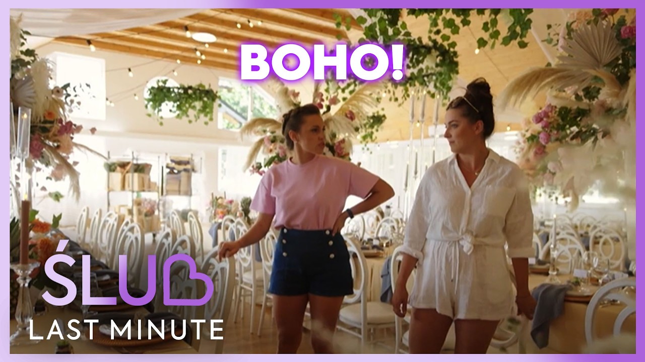 ŚLUB W BOHO KLIMACIE! 😍 | Ślub last minute