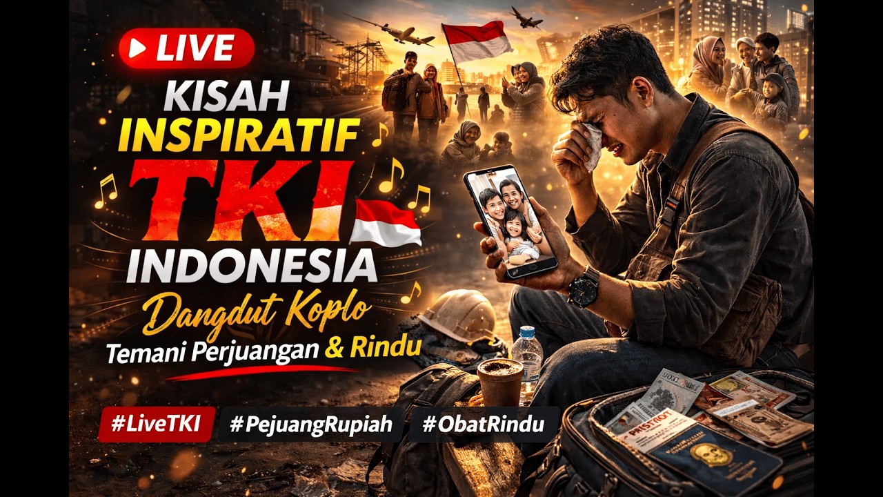 LIVE UNTUK TKI 🔴 Cerita Perjuangan Pejuang Rupiah & Dangdut Koplo Nonstop