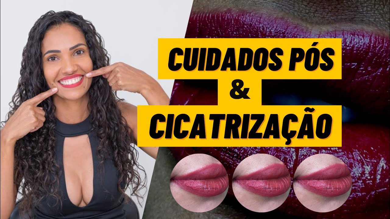 MICROPIGMENTAÇÃO LABIAL: CUIDADOS PÓS E CICATRIZAÇÃO