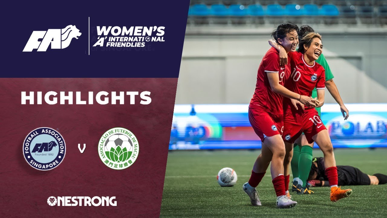 Highlights: Singapore 9-0 Macau | Danelle scores HAT-TRICK in Lionesses' biggest win!