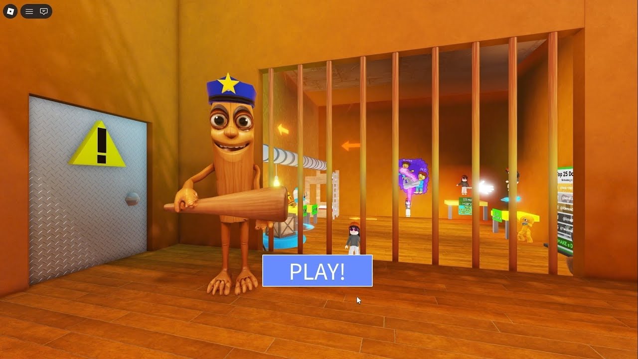 Tung tung Brainrots family prison run escape obby | OBBY ROBLOX || Nonstop no death 4k #roblox #obby