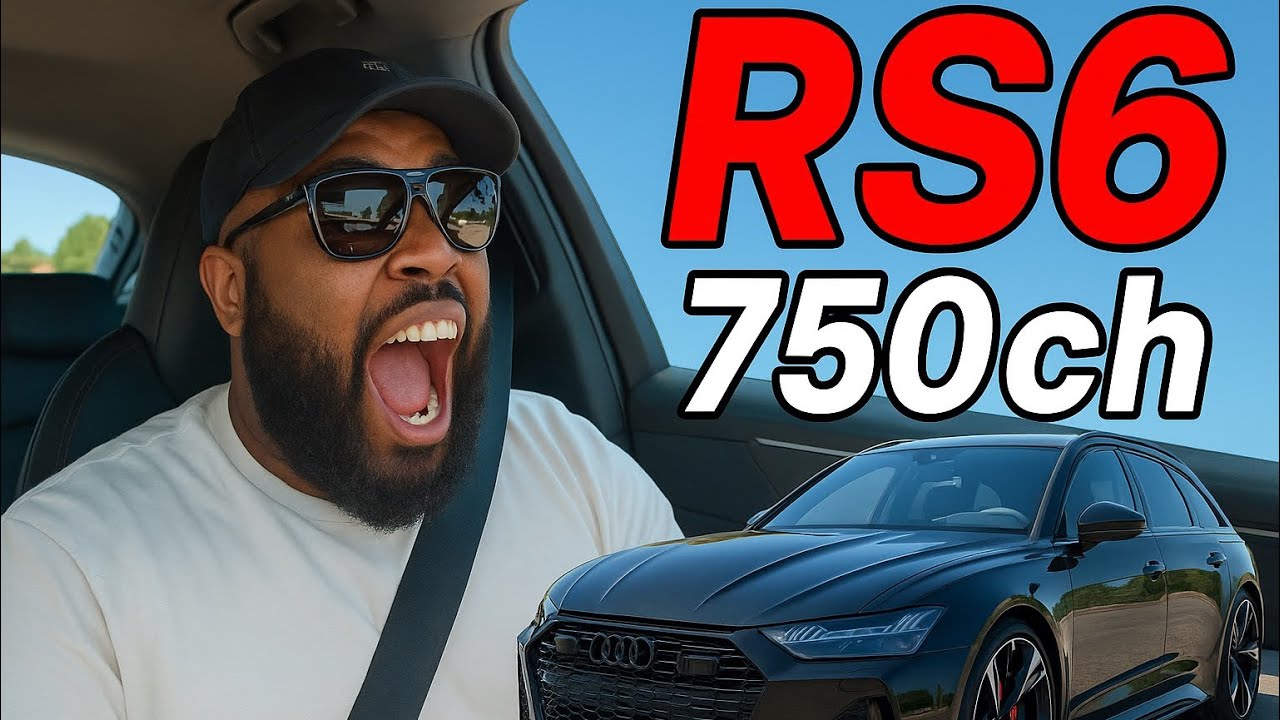 IL ME TRAUMATISE EN RS6 ABT !!!