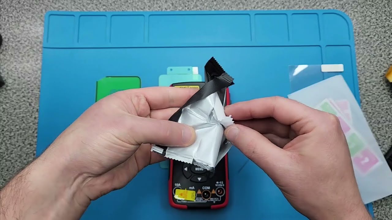 Usando película de celular para outros equipamentos