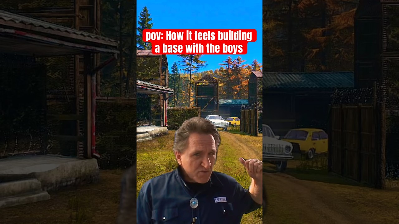 Building a BASE on DayZ #shorts
