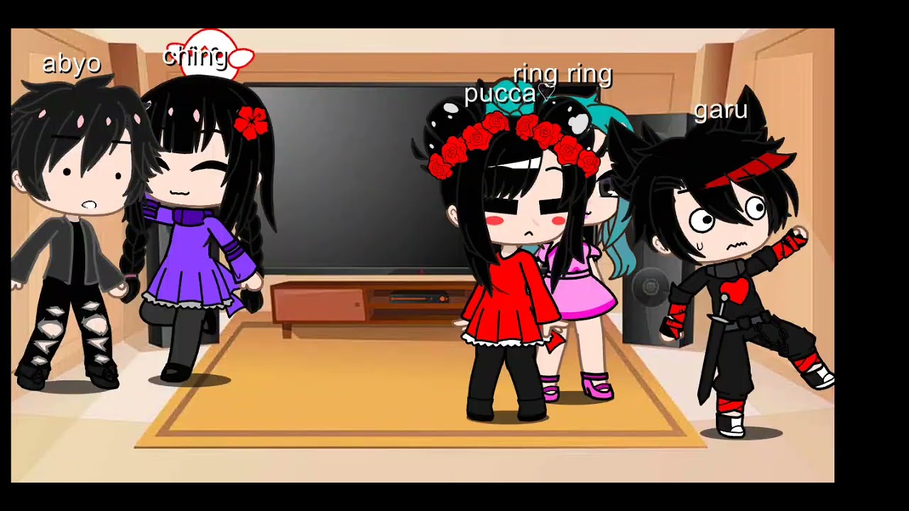 pucca y sus amigos reaccionan a sus tiktoks (pucca x garu) 🤭