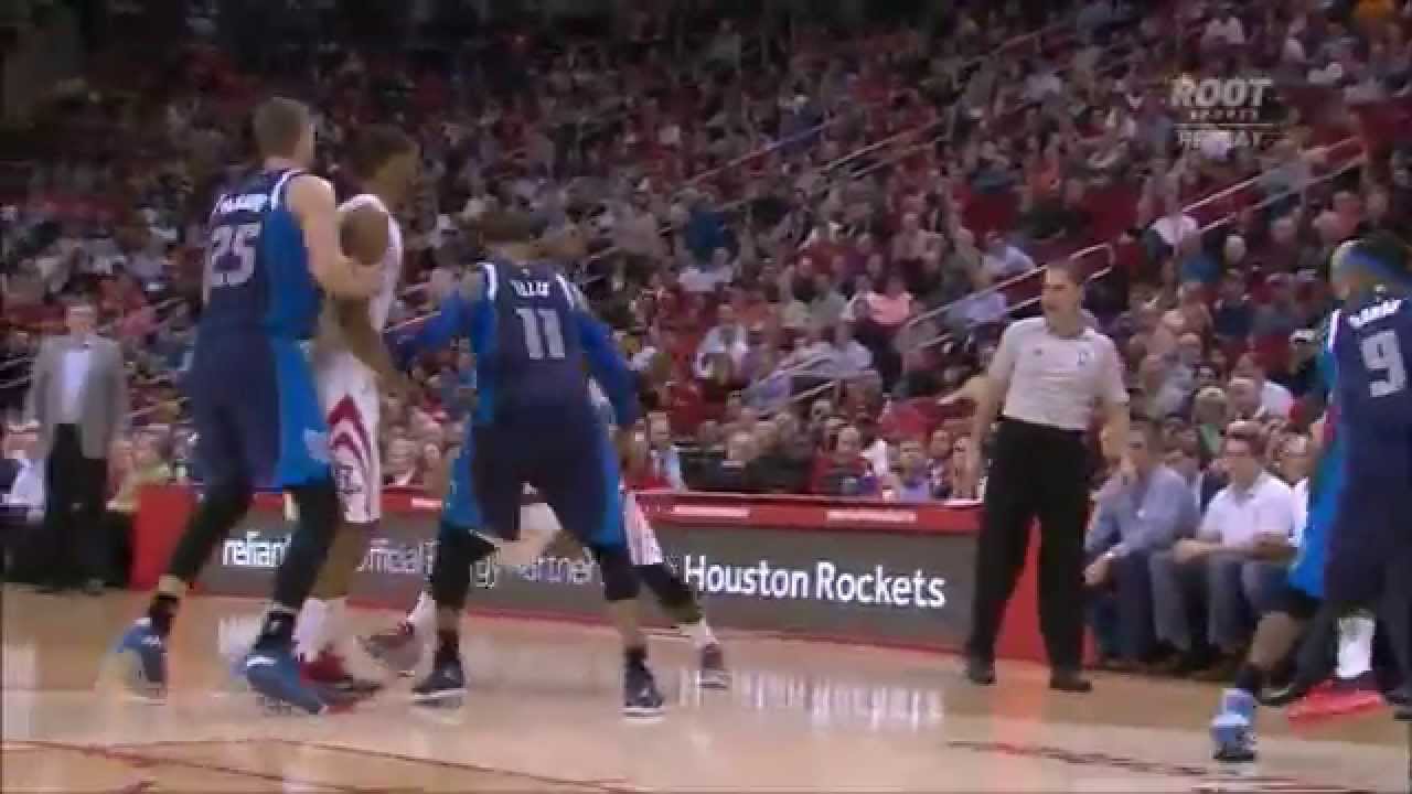 Patrick Beverley burns Chandler Parsons, lets him hear it