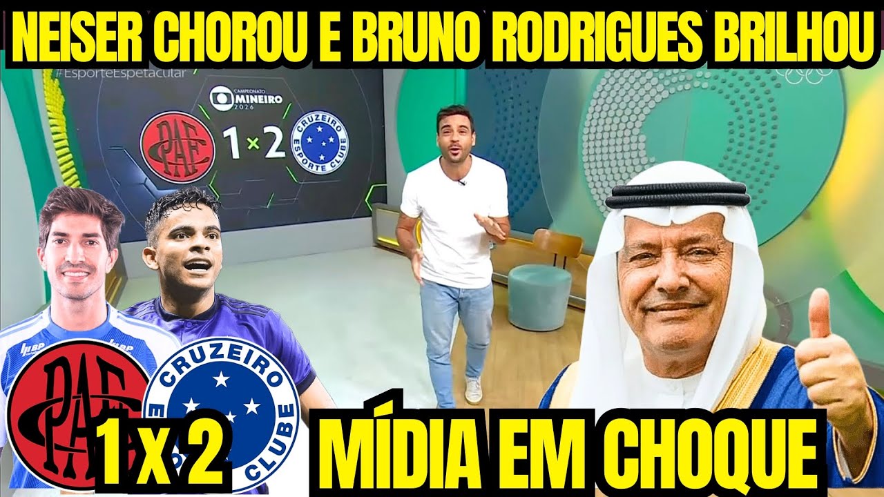 ESPORTE ESPETACULAR RESSALTA GOL DE BRUNO RODRIGUES E CHORO DE VILLARREAL 