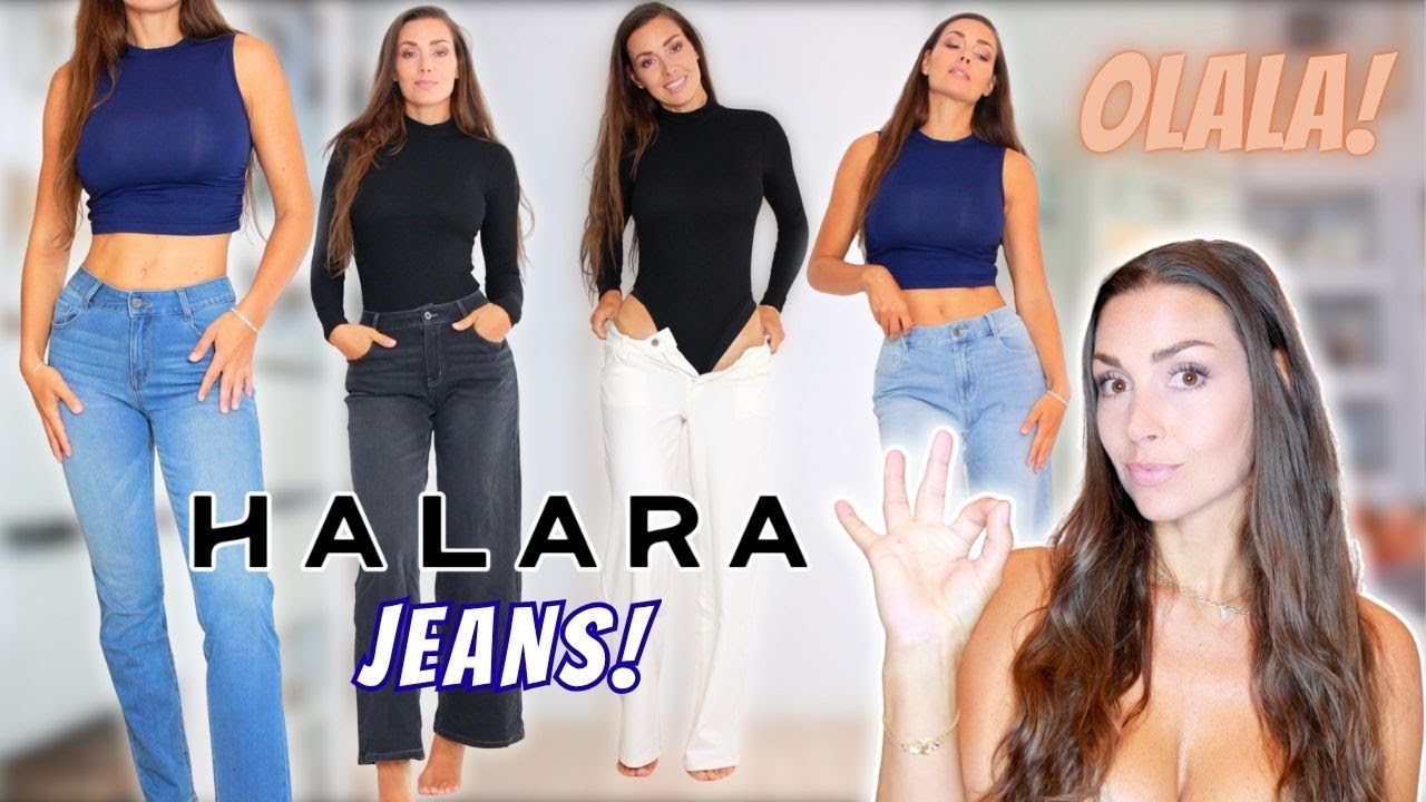 Джинсы HALARA Новинка!👖✨ Обзор Примерка Необходимые вещи!