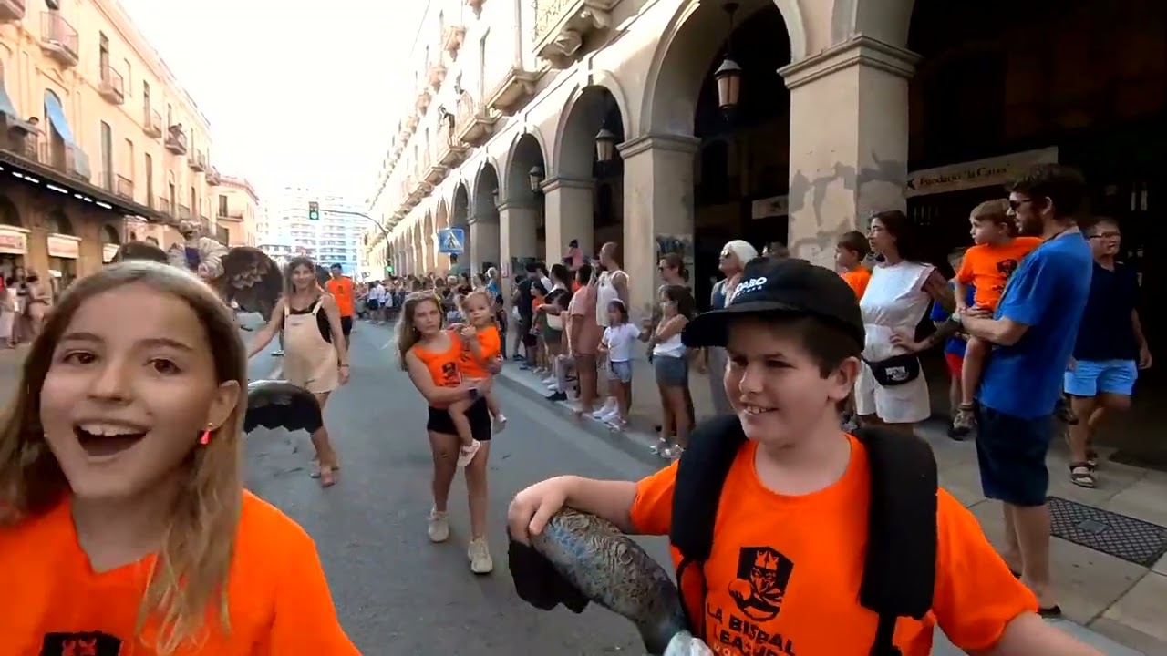 Repic de Campanes, Pregó i Trencament de Càntir i Cercavila de la Festa Major de la Bisbal de 2023