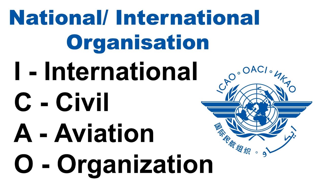 What is ICAO | National/International Organsiation