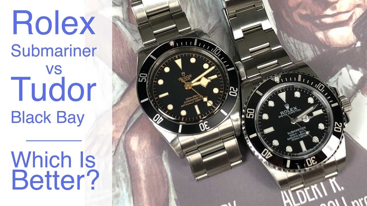 Rolex Submariner v Tudor Black Bay | Who Makes The  Best Swiss Dive Watch?