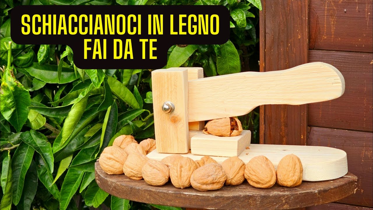 SchiacciaNoci IN LEGNO FAI DA TE