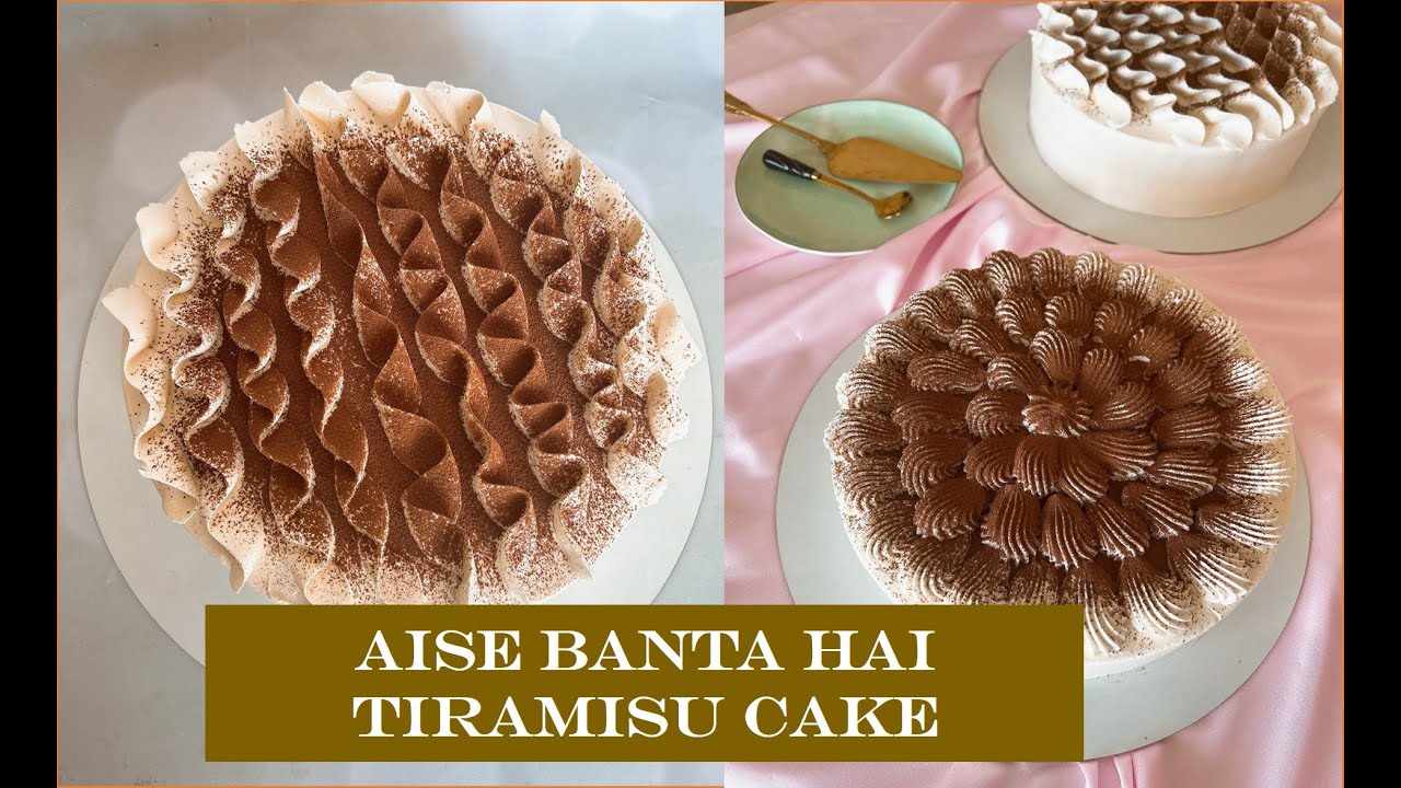 Tiramisu Cake | Cake video | Asli Tiramisu cake