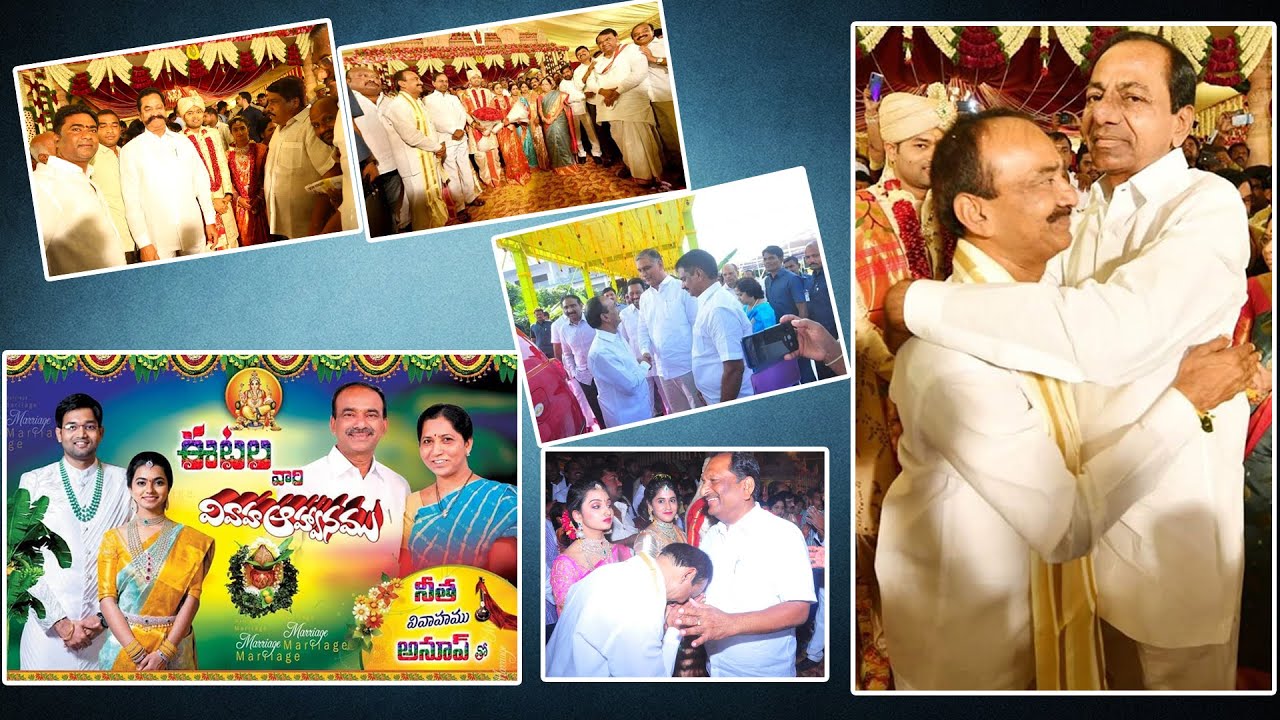 Etela Rajender Daughter Marriage  Exclusive Video||Sureshdandu || V3 News