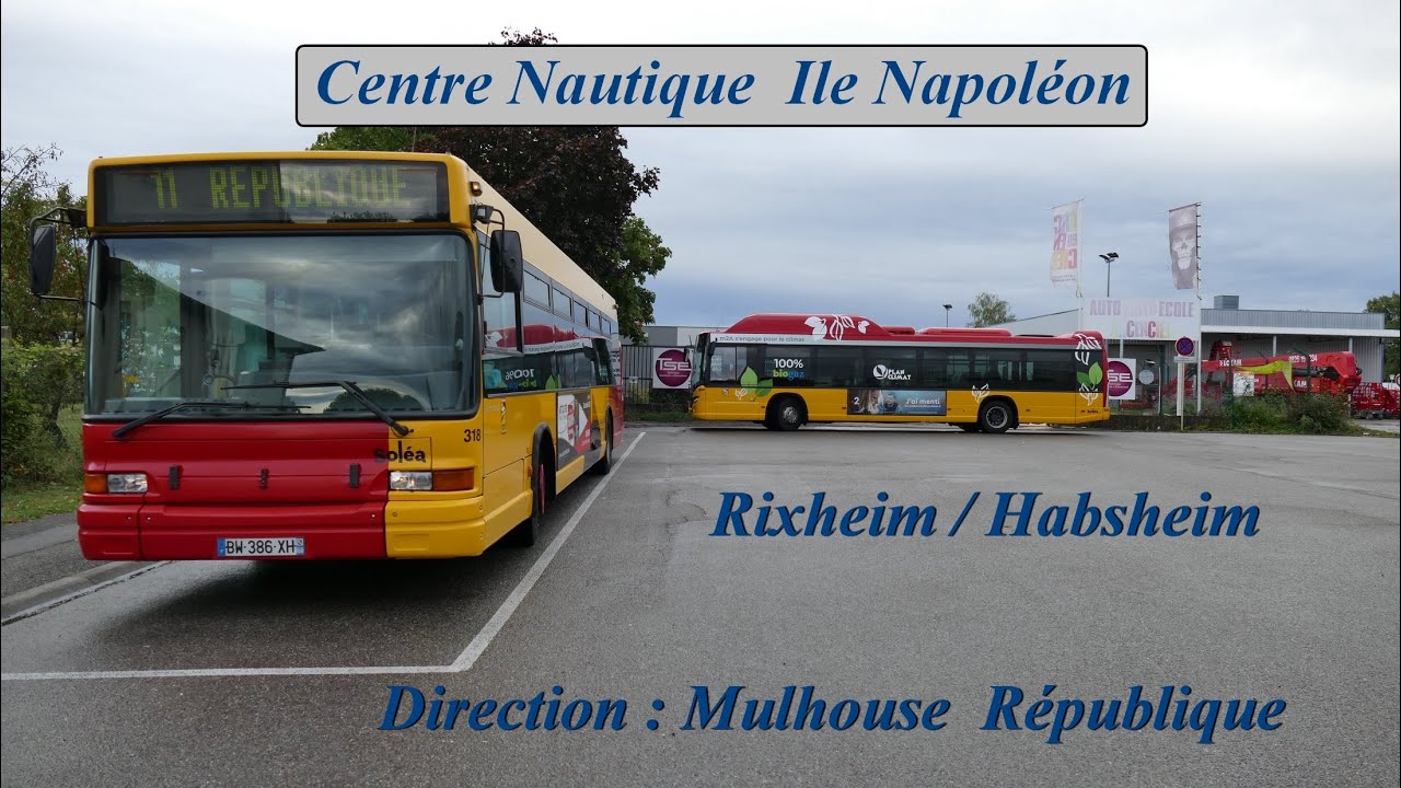 Bus Soléa de la ligne 11 Centre Nautique - République.