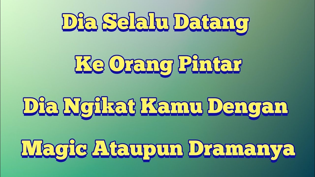 💥 Ternyata Dia Ngikat Kamu Dengan Magic, Jimat, Drama, Dan Segala Kenakalannya 💥 | TAROT