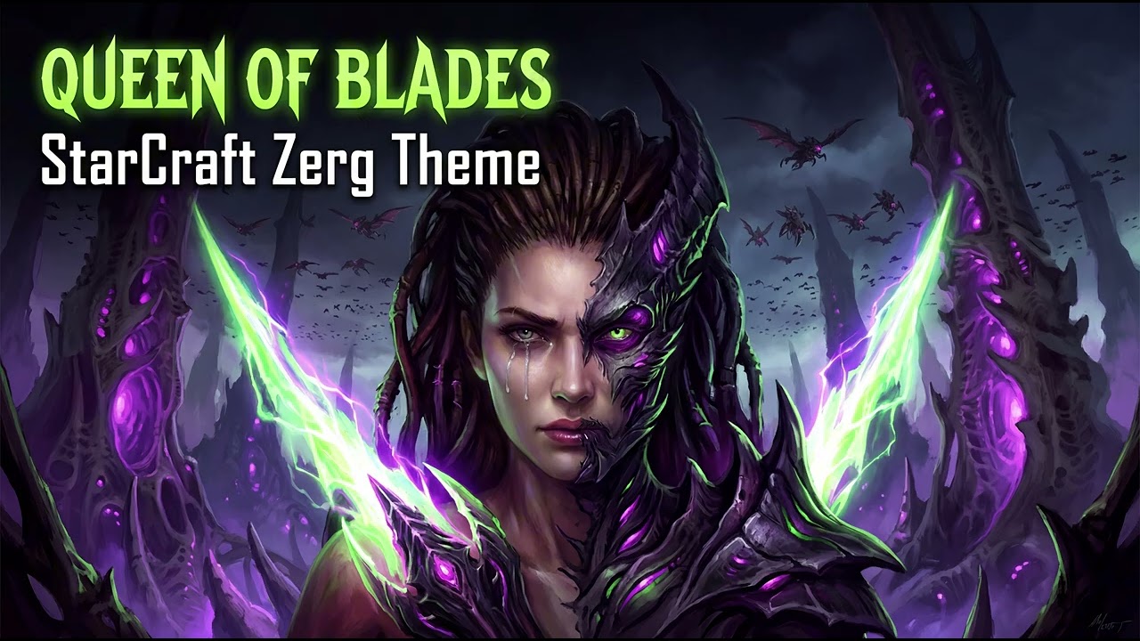 Queen of Blades | StarCraft Zerg Epic Theme ⚡ [AI Original OST]