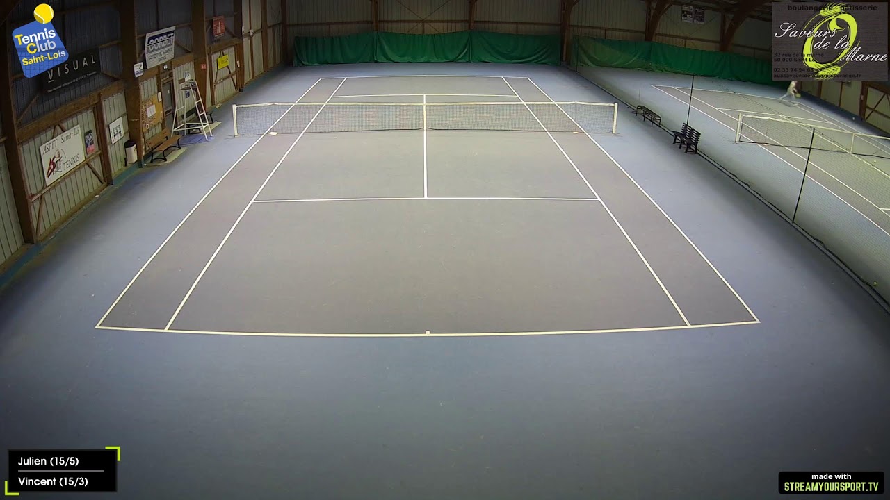 Court 4 : Julien (15/5) 🆚 Vincent (15/3)