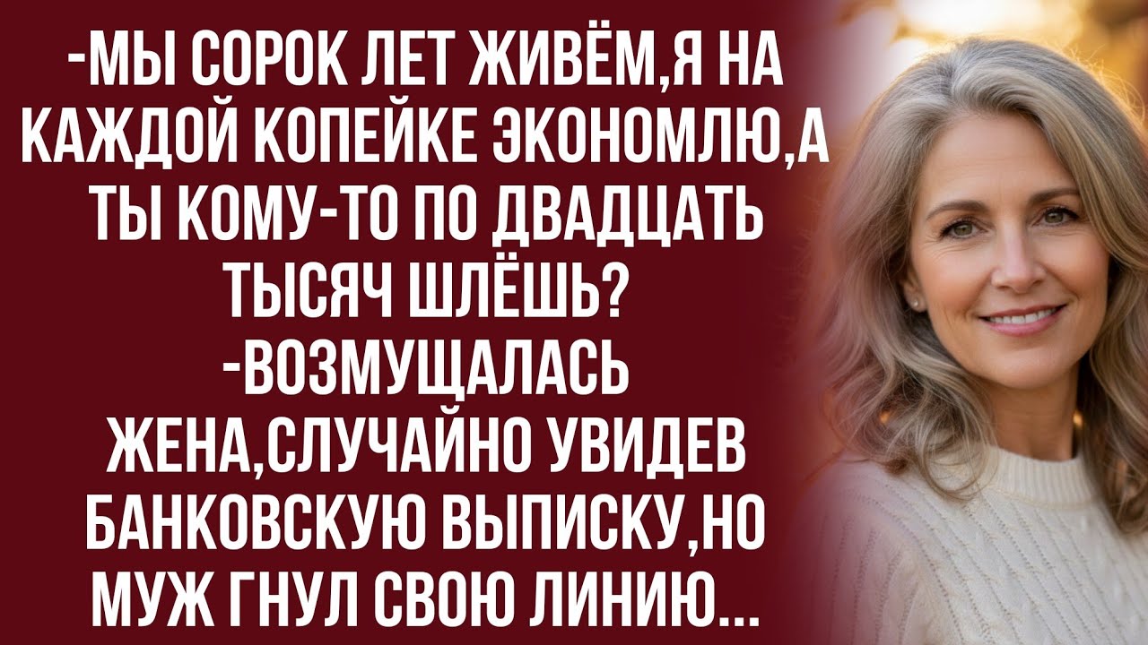 Я зарабатывал эти деньги! Я и решаю как распределять! -взорвался муж...