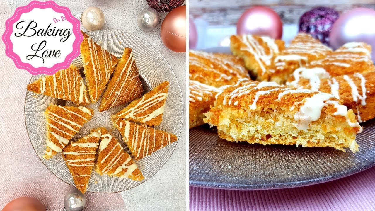 Traumhaft leckeres Wintergebäck: Saftige Kokosecken mit nur wenigen Zutaten I Kokosecken backen