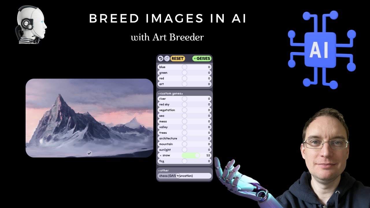 Manipulate Images in AI with Art Breeder