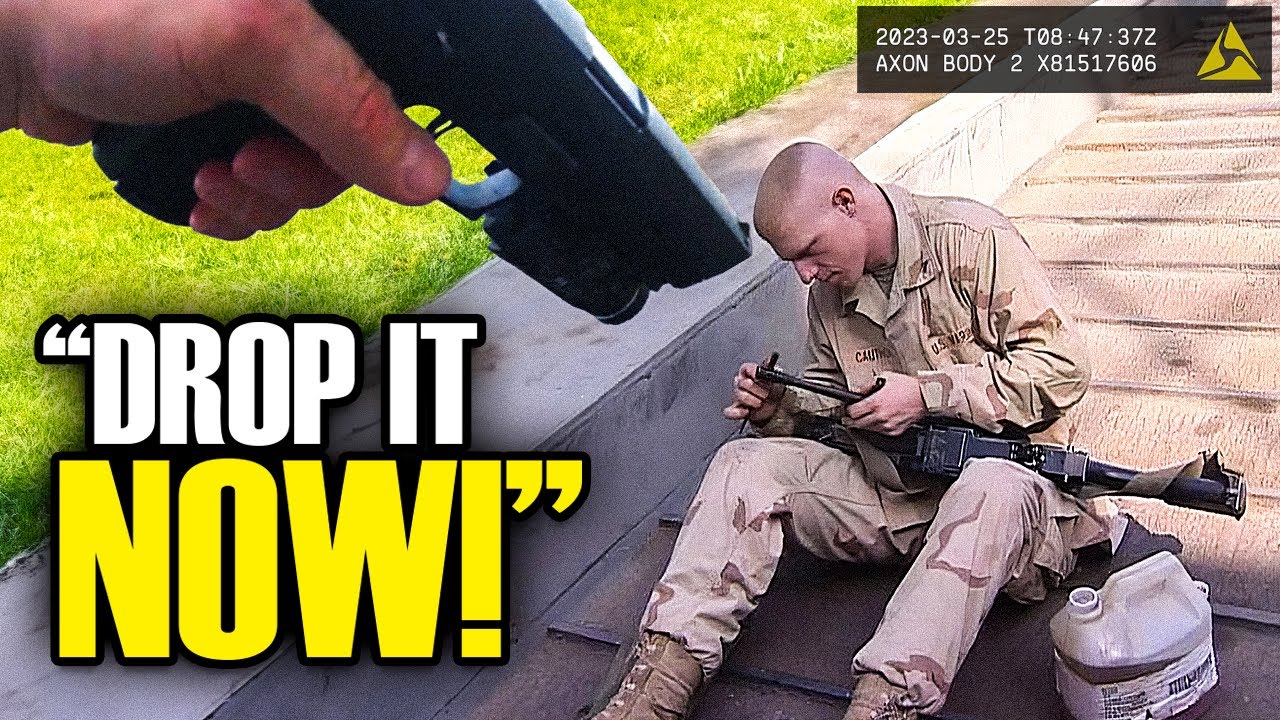 US Marine Abused by Deputies! Corrupt Cops CAUGHT