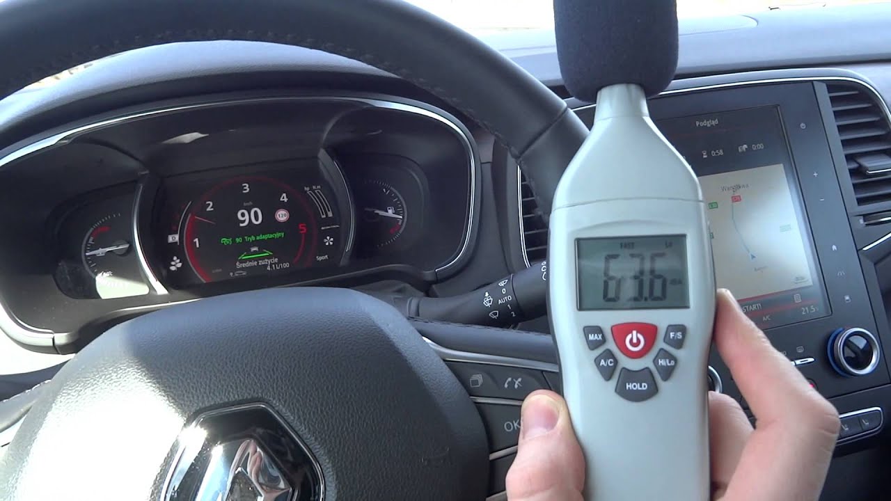 2016 Renault Talisman 1.6 dCi Twin Turbo Test Wyciszenia Spalania 90 100 130 km/h Jazda Próbna PL