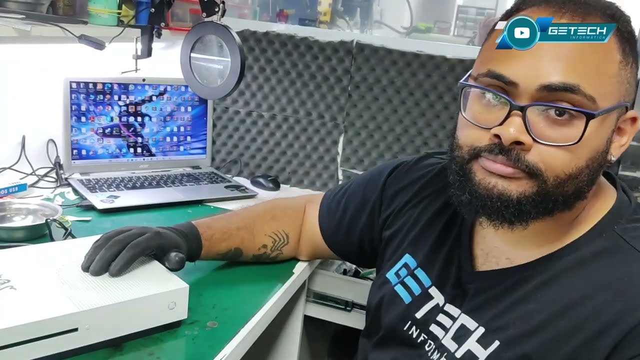 Microsoft Xbox ONE S liga, mas não gera imagem, FALTA DE MANUTENÇÃO PREVENTIVA!