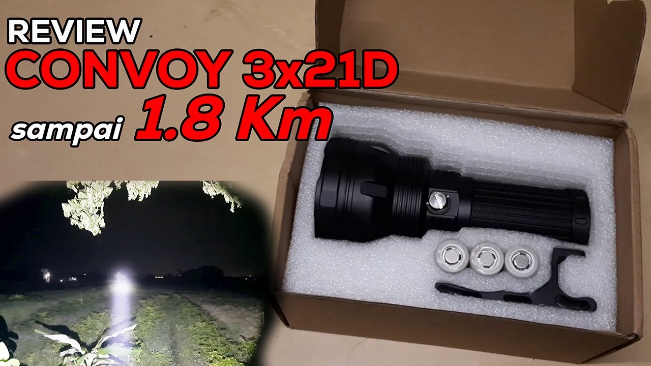 SENTER UNTUK UJI NYALI !!! Review  Convoy 3x21D