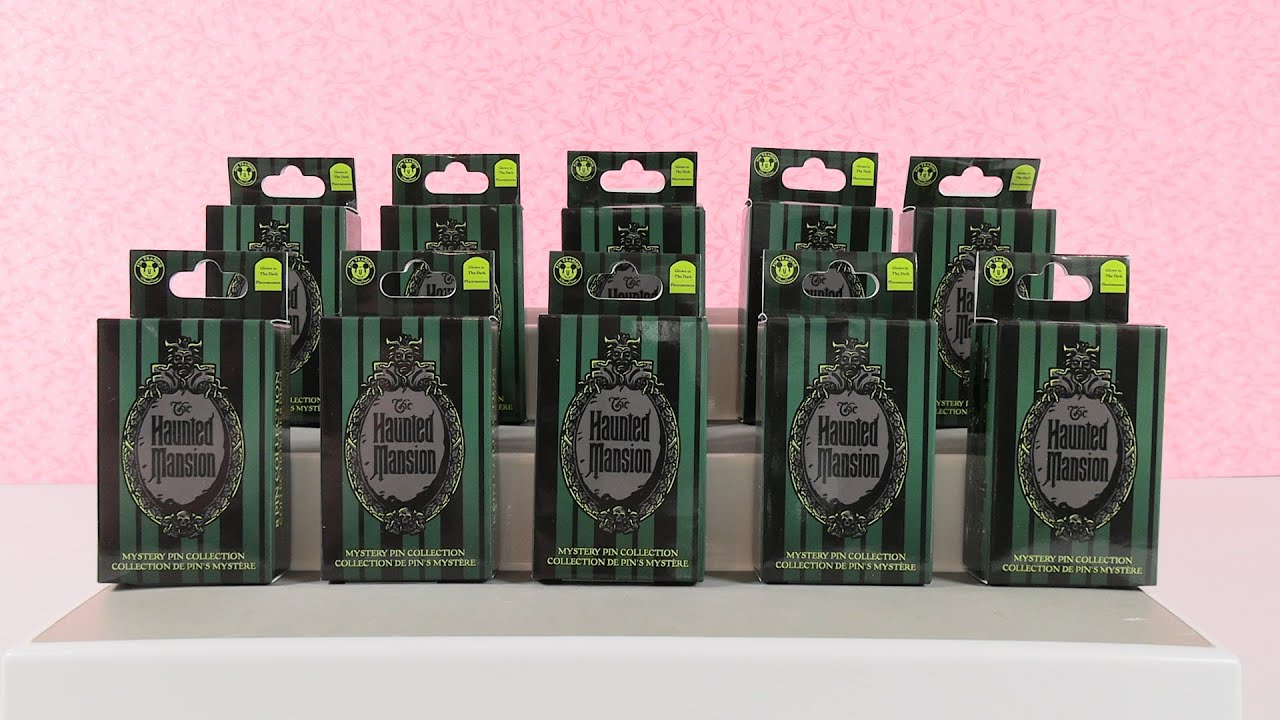 Disney The Haunted Mansion Mystery Pin Collection Blind Box Opening | CollectorCorner