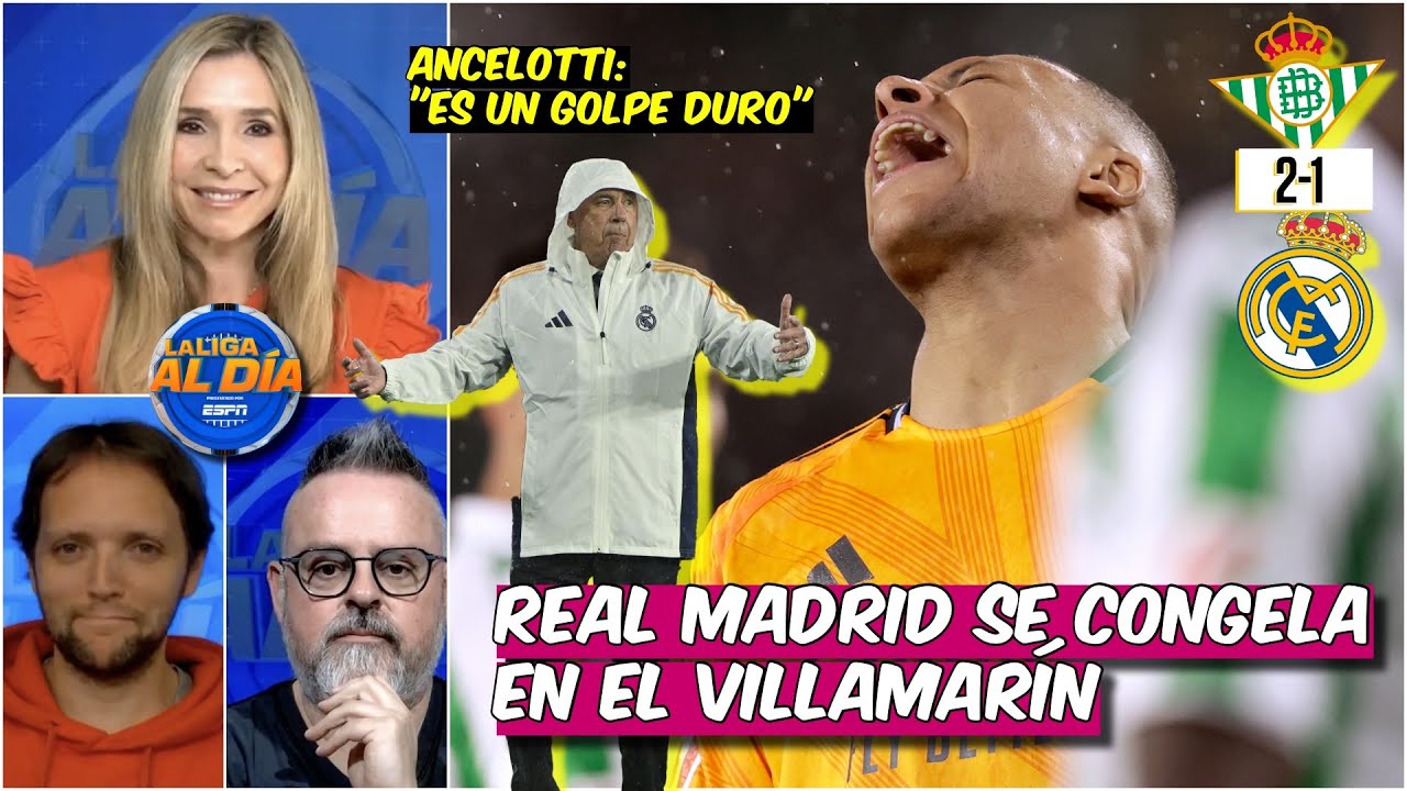 Real Madrid NO TOMÓ EN SERIO el partido ante el BETIS y está dejando ir EL TÍTULO | La Liga Al Día
