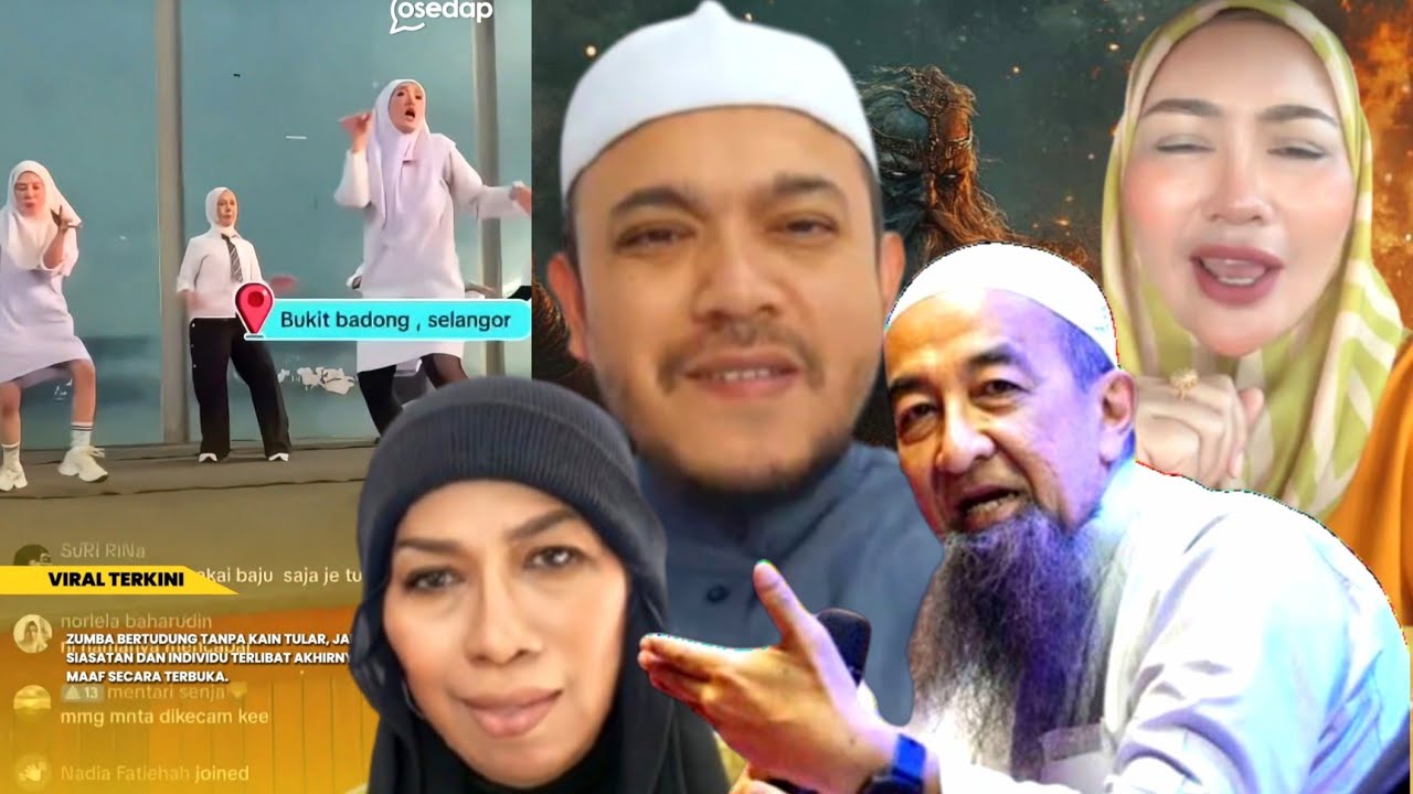 Zumba separuh b@Gel. Ini betul2 gila, bila otak letak kat lutut beginilah jadinya.. 