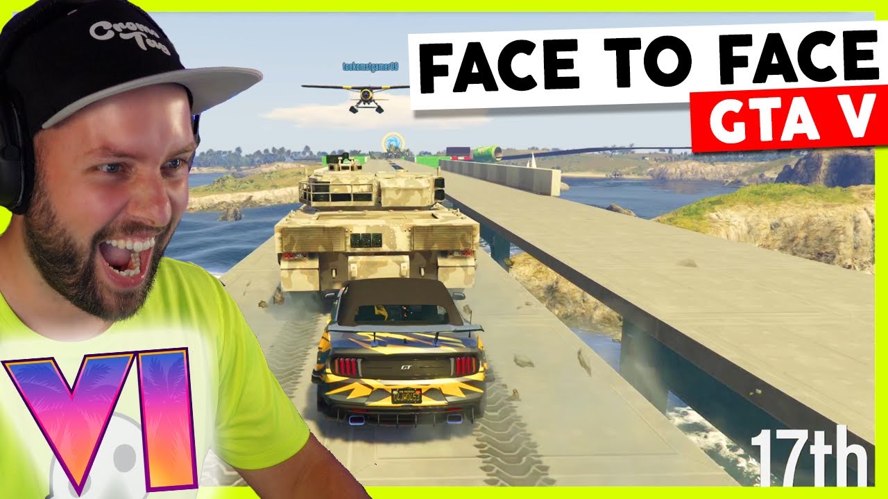 GTA 6 FACE to FACE RACE!